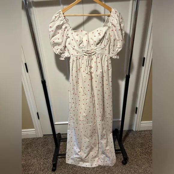 Selkie bundle! NWT La Fraise Biltmore jumpsuit and Goldie ruffle gown - Picture 3 of 8